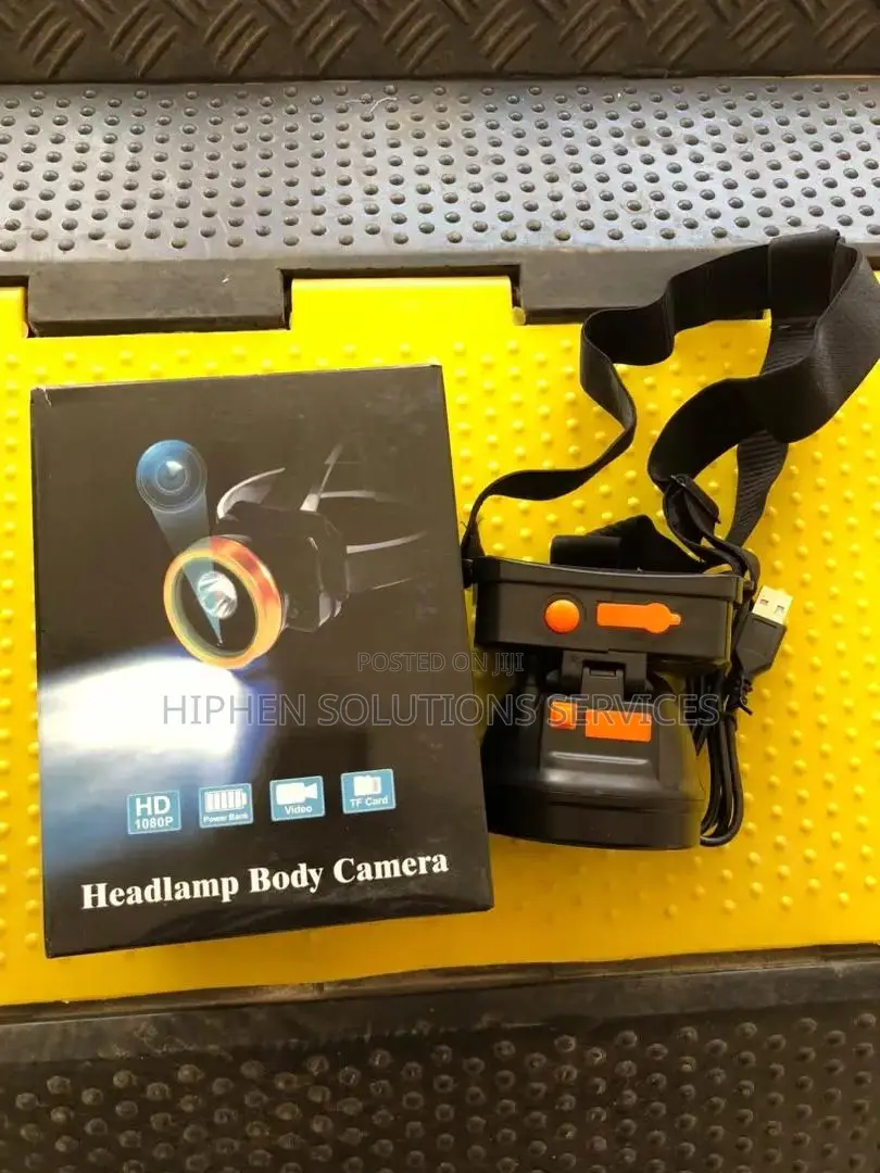 Head-Mounted Wearable Video Recording Camera