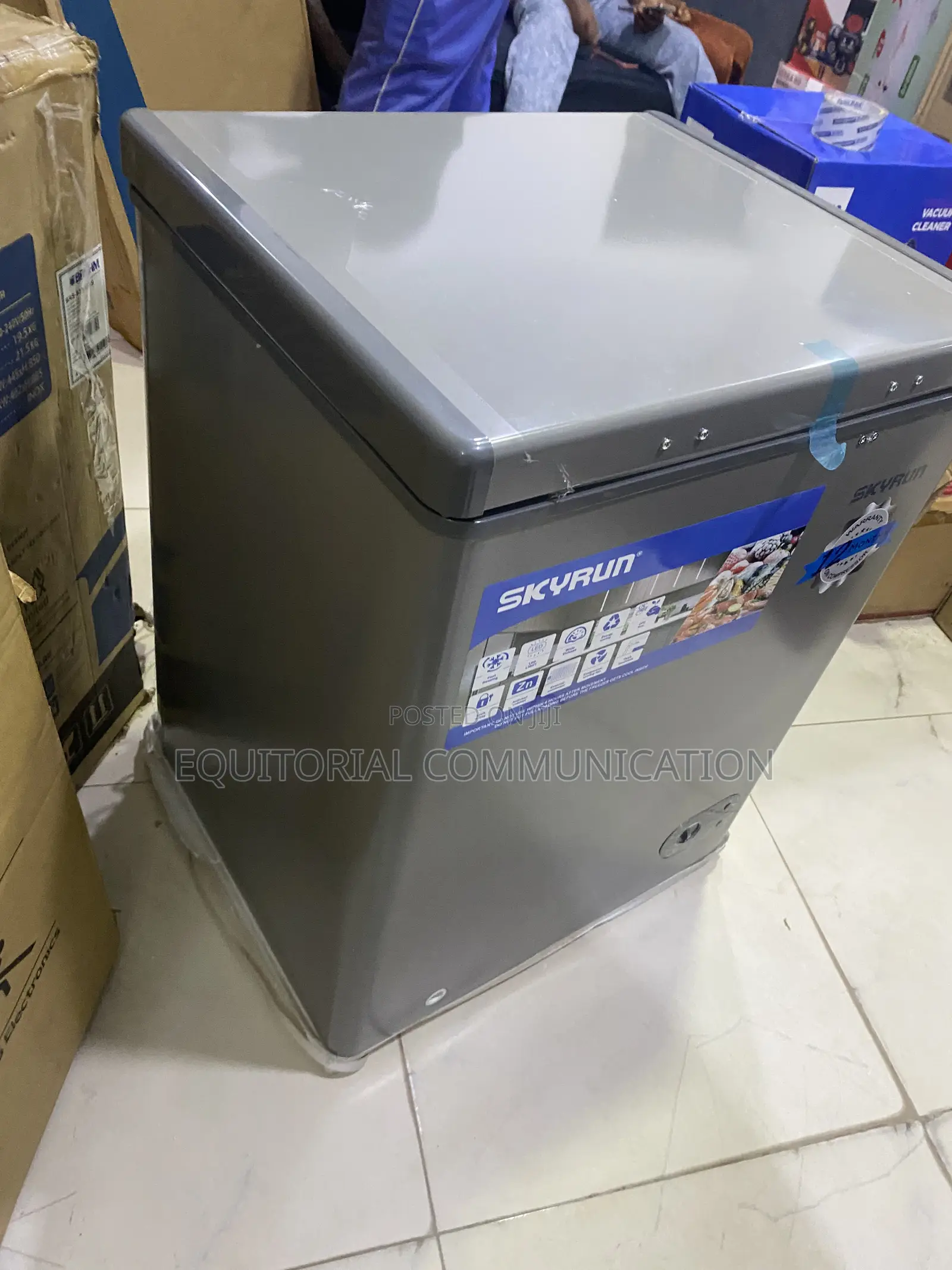 Skyrun 100L Chest Freezer for Restaurants and Small Shops