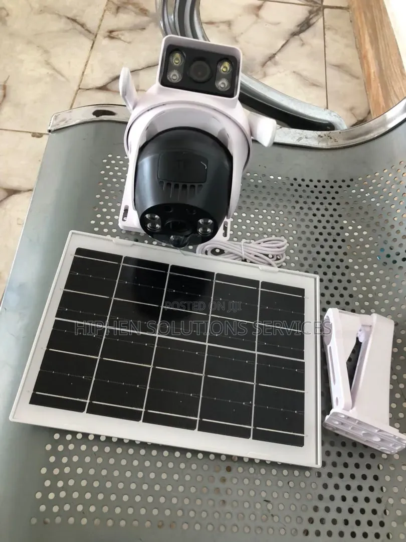 Smart Outdoor Solar Monitoring Camera