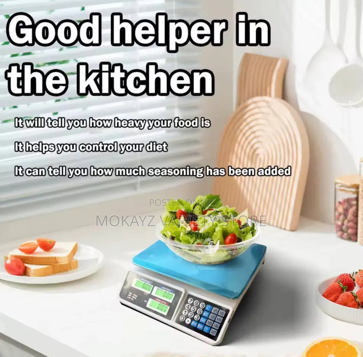 Digital Dual Display’ Weighing Scale