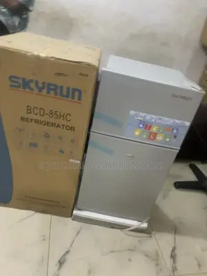 SKYRUN 85L Double-Door Fridge – Perfect for Bedrooms and Offices