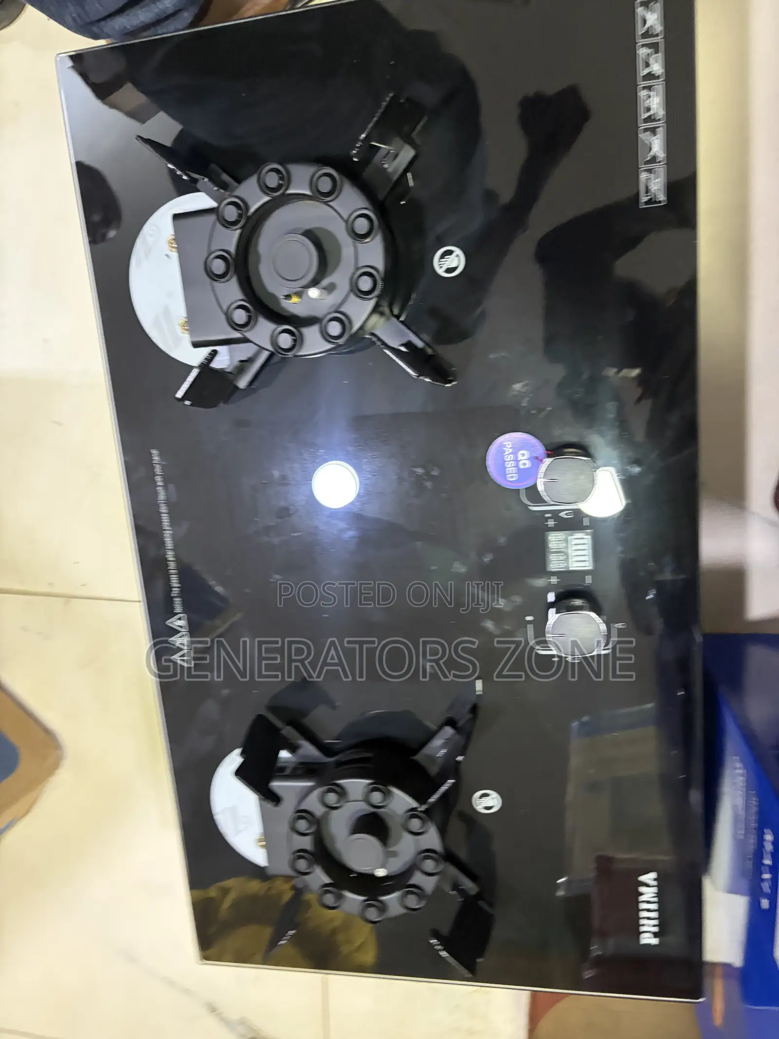 PHIIMA Modern Two Burner Flipable Gas Hob