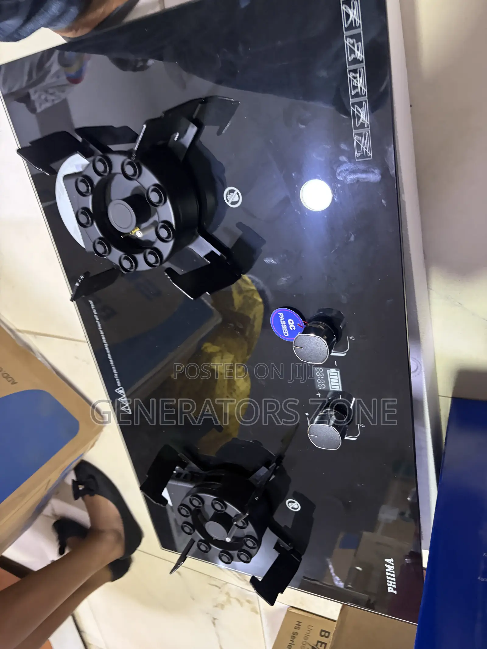 PHIIMA Built-in Double Burner Cooking Hob
