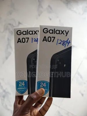 New Samsung Galaxy A07 128 GB Black
