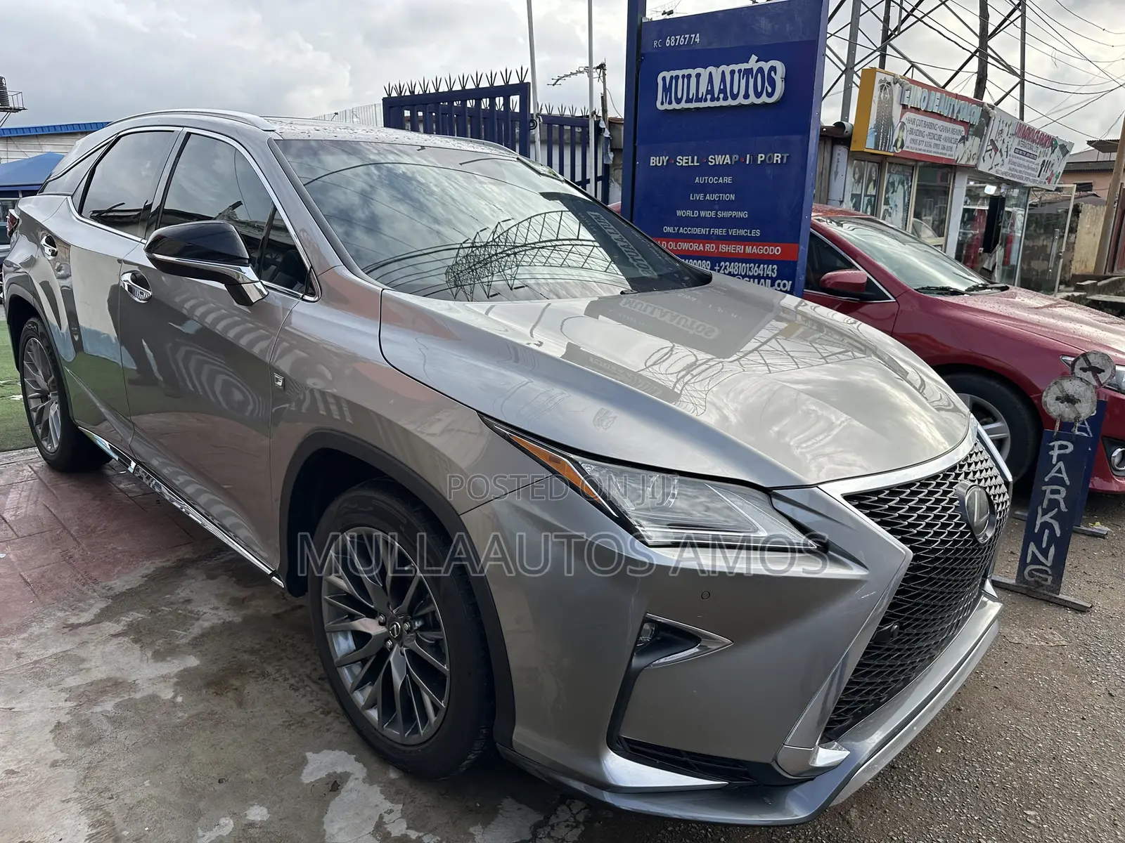 Lexus RX 350 F Sport AWD 2018 Gray
