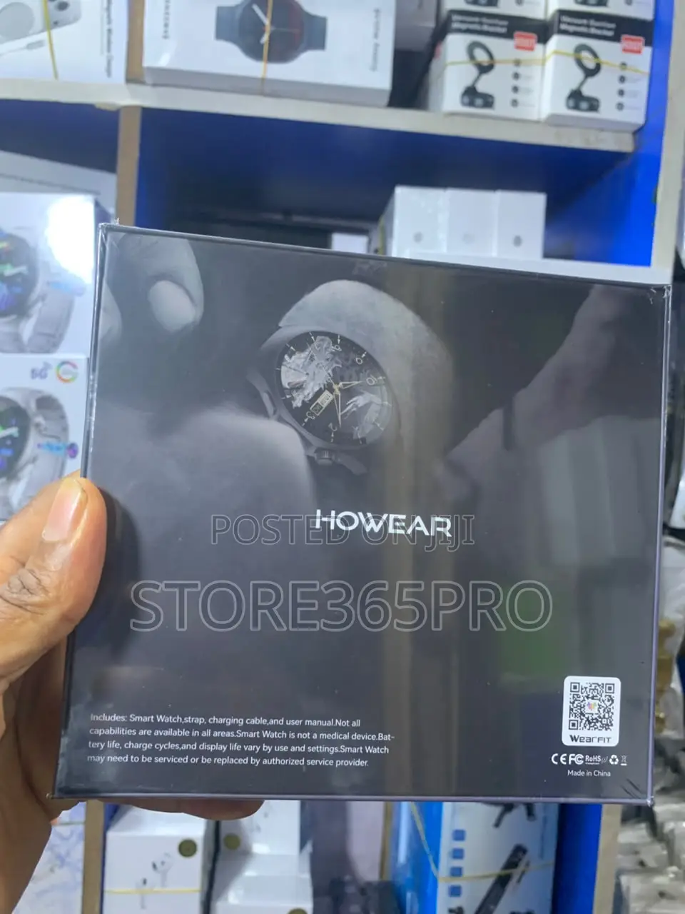 Howear HW8Pro+ Smart Watch With Flash Light