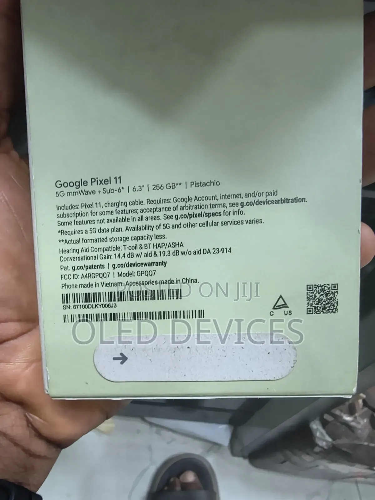 New Google Pixel 11 256 GB Green