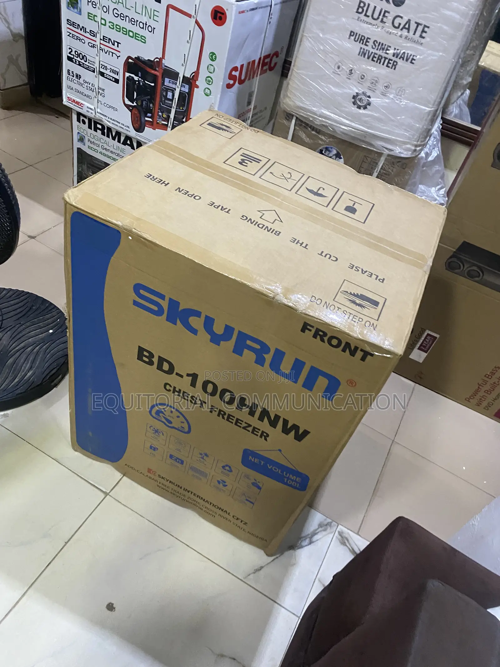 SKYRUN BD-100HNW 100L Chest Freezer With Compact Cabinet Design