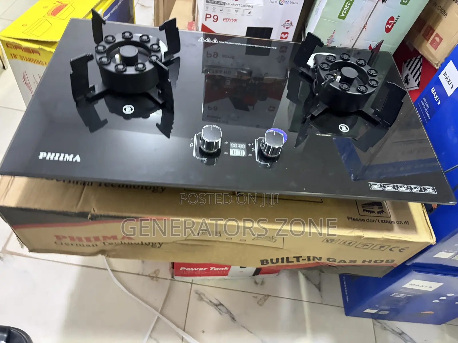 PHIIMA 2 Burner Gas Hob for Contemporary Kitchens