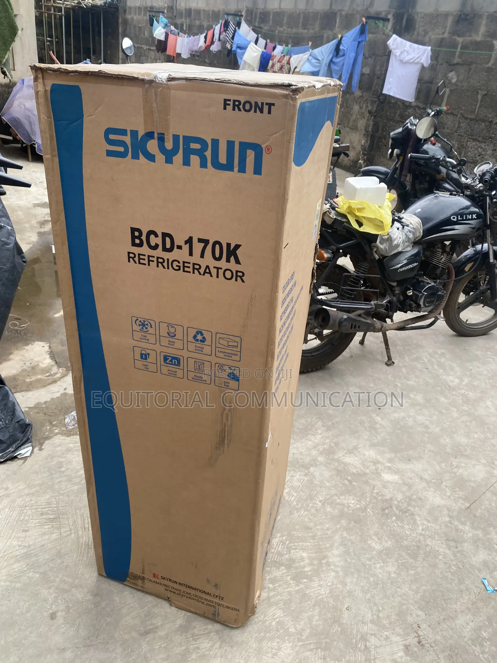 SKYRUN BCD-170K 170L Refrigerator for Fresh Grocery Storage