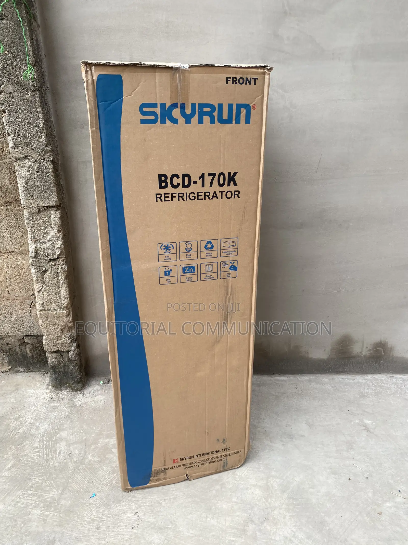 SKYRUN BCD-170K 170L Refrigerator for Beverages and Groceries