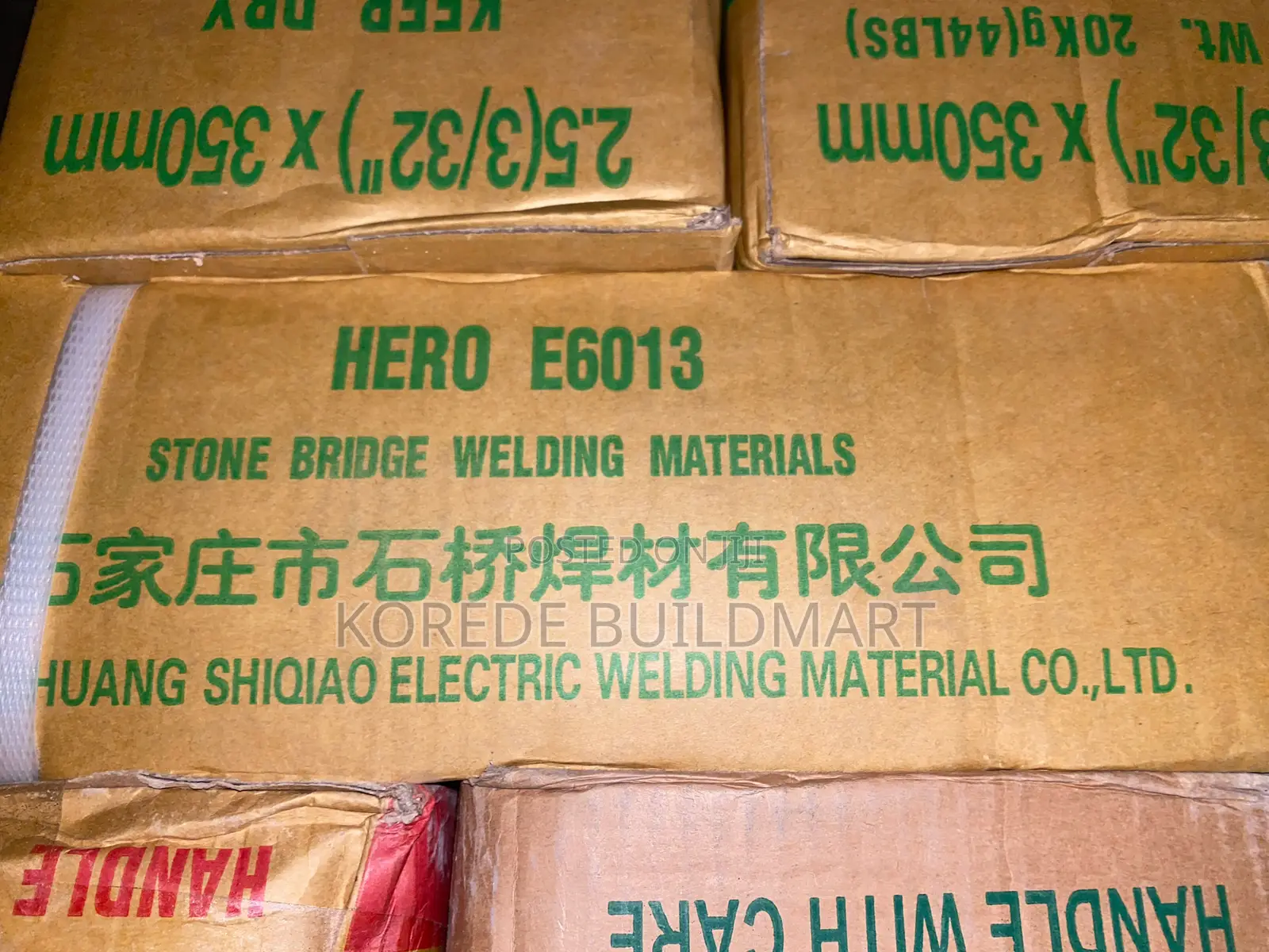 Hero E6013 2.5(3/32”) X350mm Stonebridge Electrodes