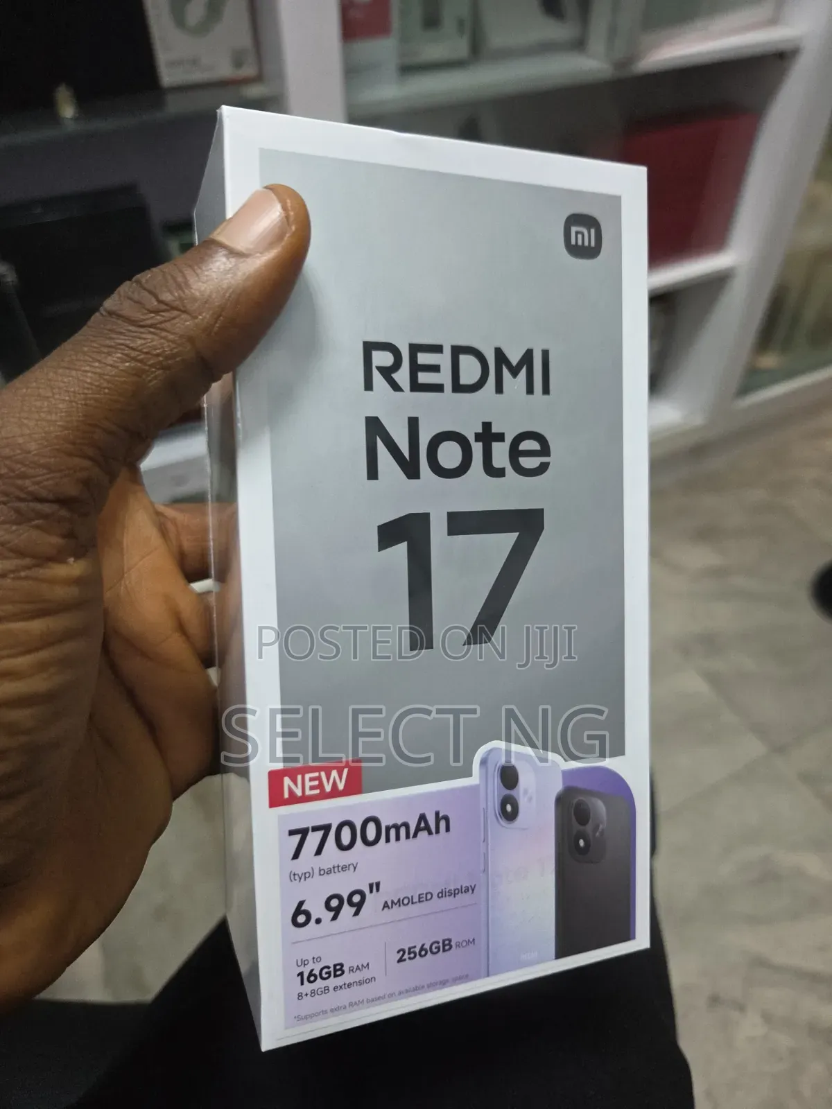 New Xiaomi Redmi Note 17 4G 256 GB Red