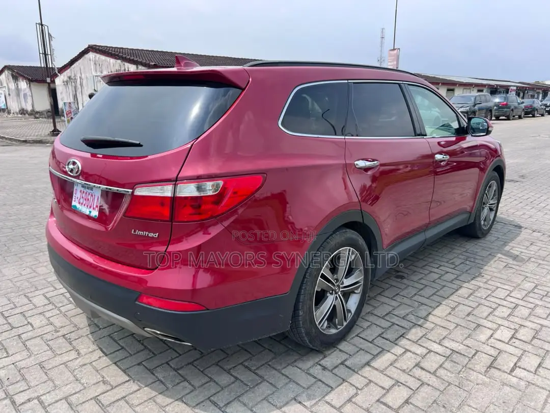 Hyundai Santa Fe Limited 4dr SUV (3.3L 6cyl 6A) 2014 Red