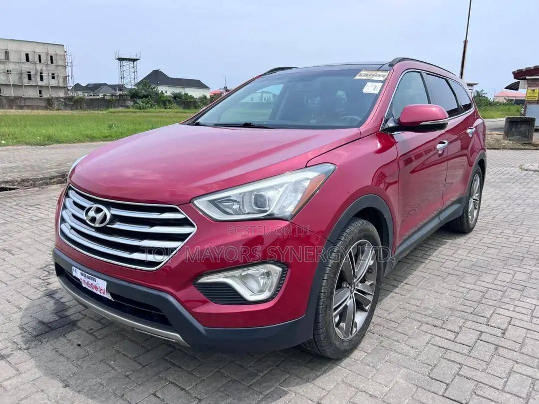 Hyundai Santa Fe Limited 4dr SUV (3.3L 6cyl 6A) 2014 Red