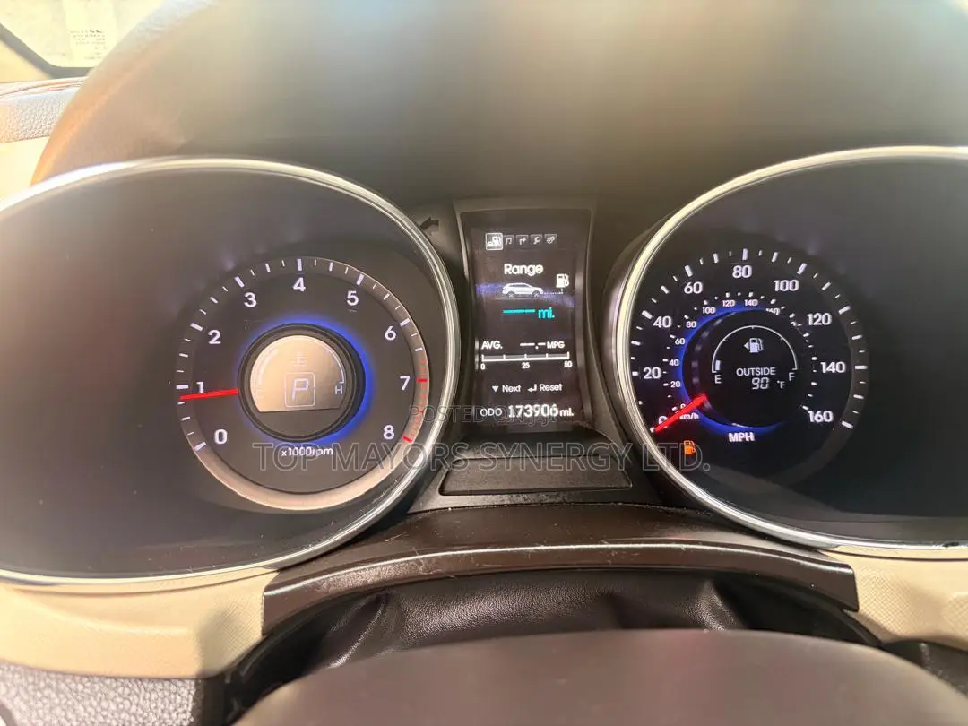 Hyundai Santa Fe Limited 4dr SUV (3.3L 6cyl 6A) 2014 Red