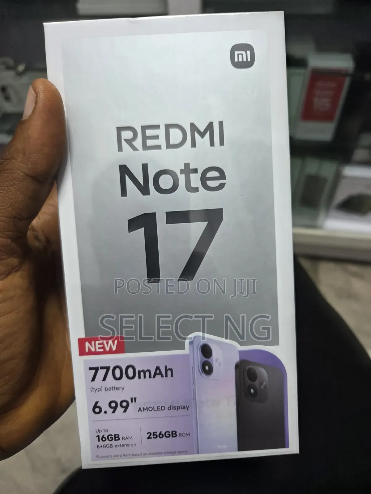 New Xiaomi Redmi Note 17 4G 256 GB Red