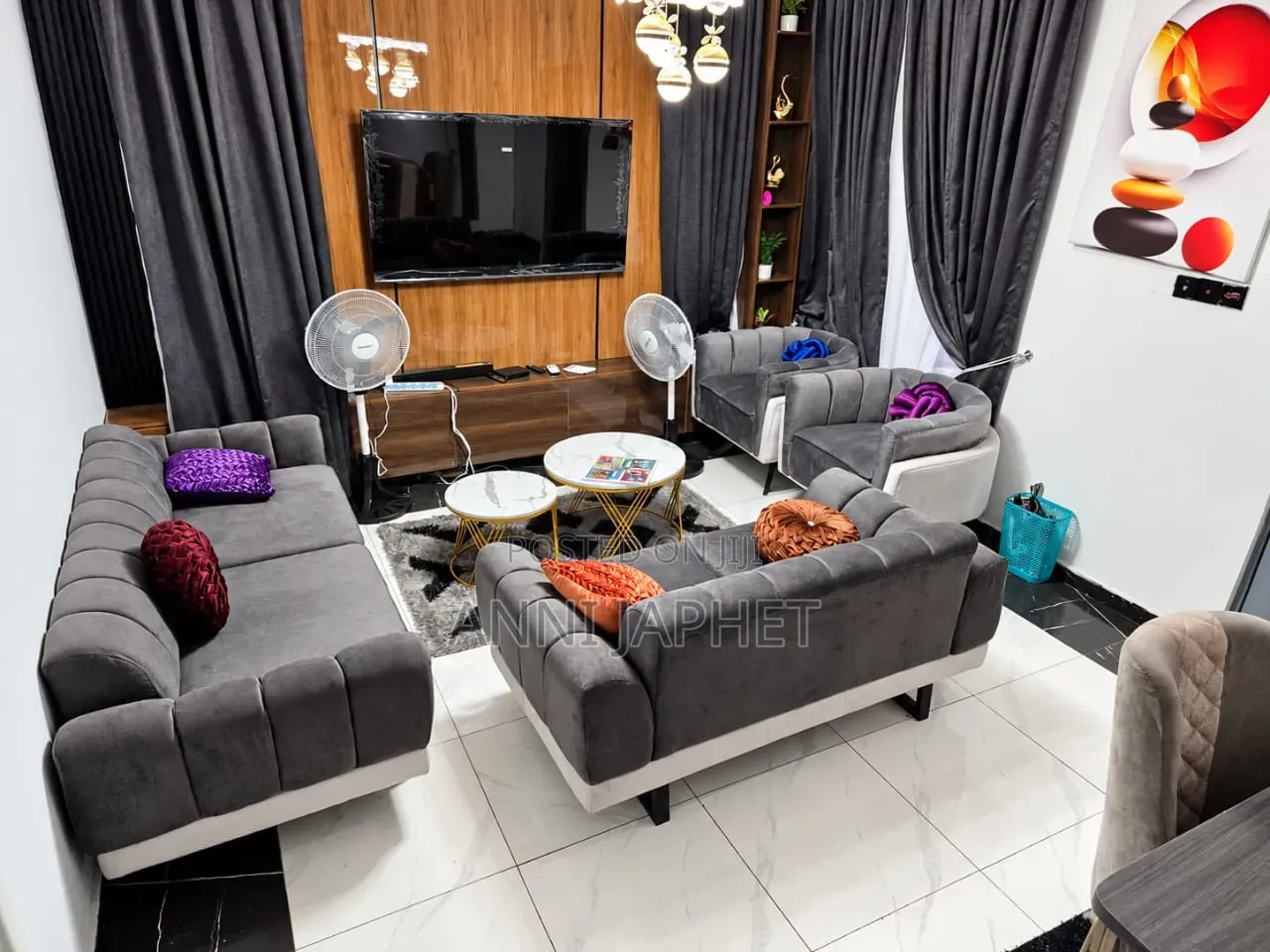 3 Bedroom Terrace for Shortlet Ikota