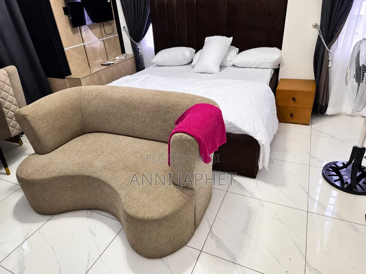 3 Bedroom Terrace for Shortlet Ikota