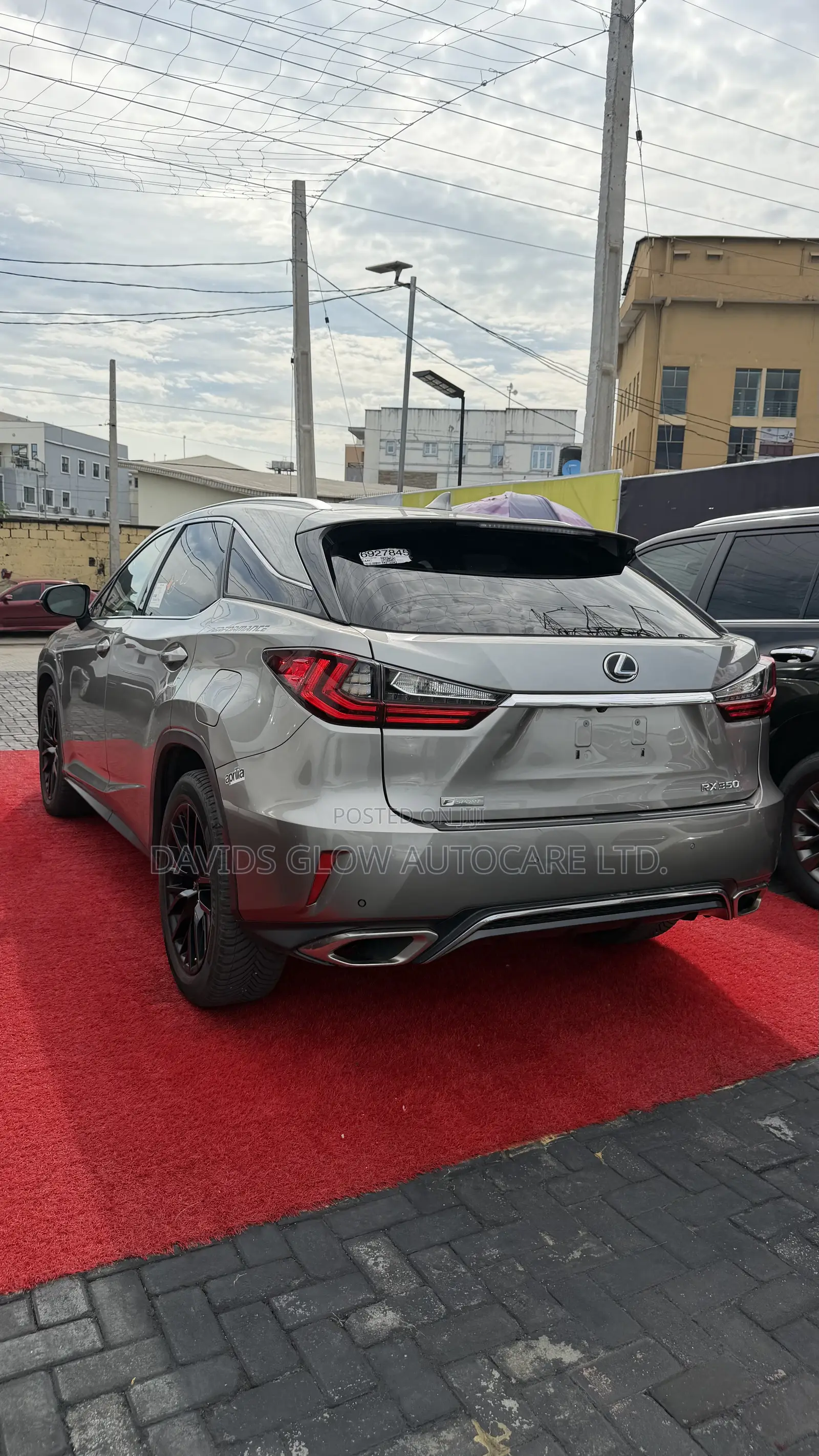 Lexus RX 350 F Sport AWD 2018 Gray