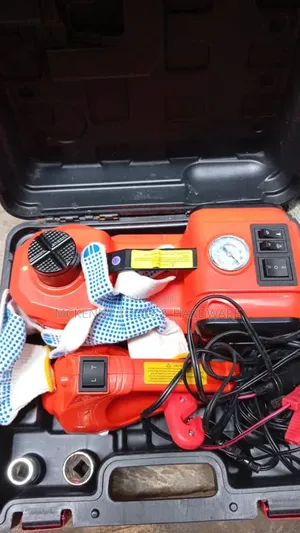 5 Ton 12v Electric Hydraulic Car Jack Kit – 4 in 1