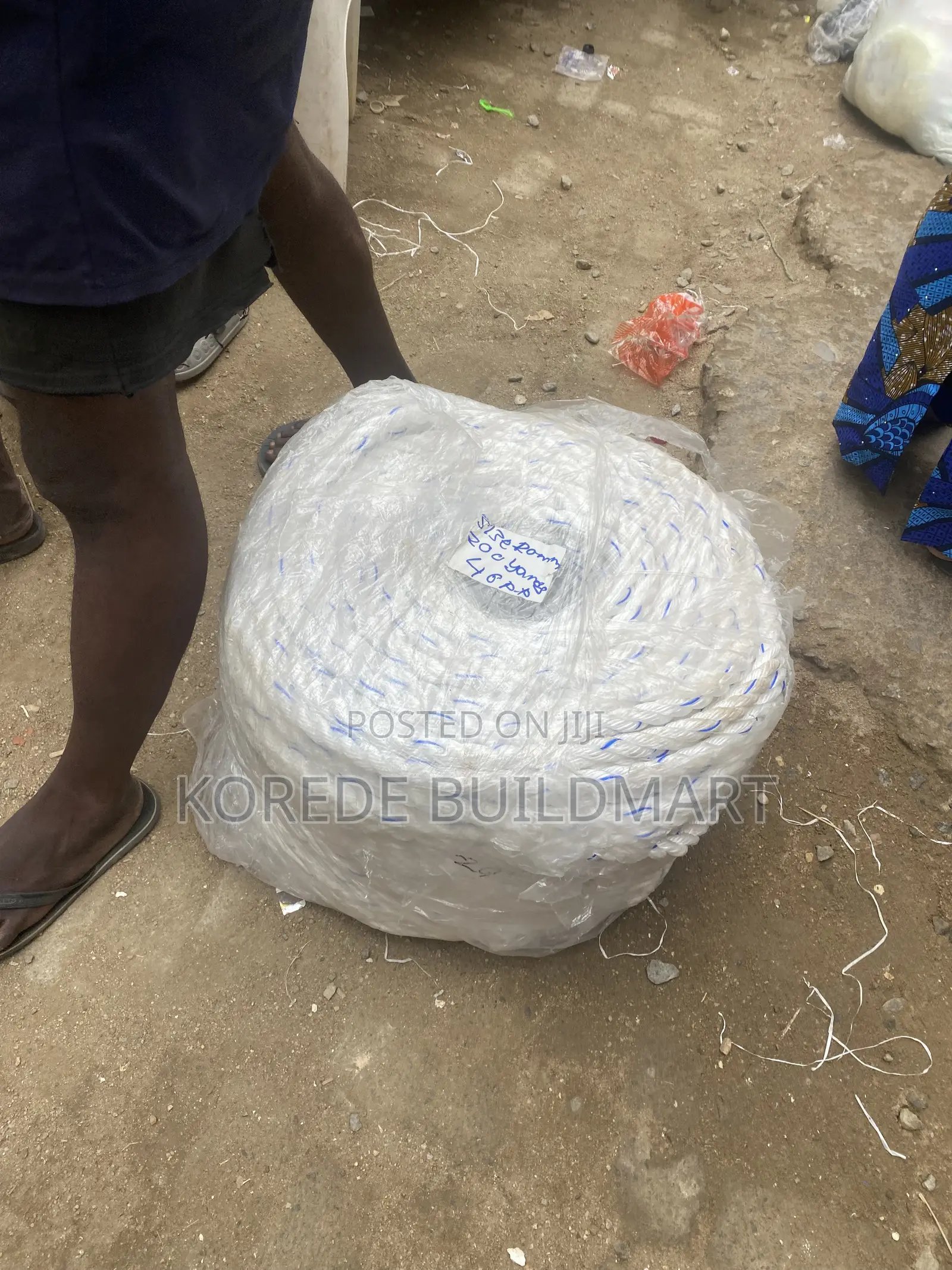20mm X 200Yards Strong Marine Polypropylene Rope