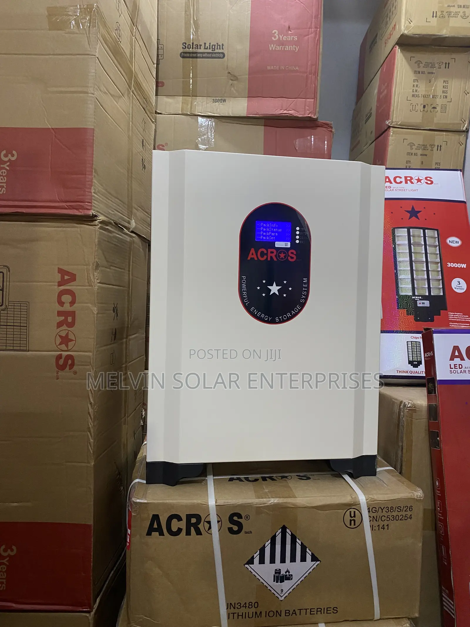 5kwh25.6 Acrosstech Solar Lithium Ion Phosphate Batteriesavailable Now