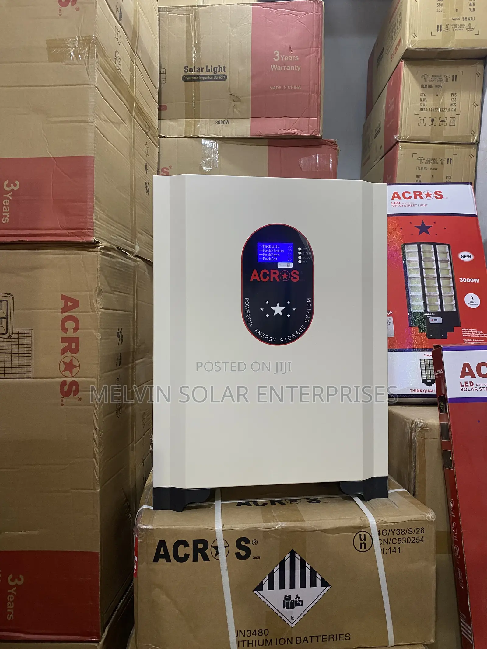 5kwh25.6 Acrosstech Solar Lithium Ion Phosphate Batteriesavailable Now