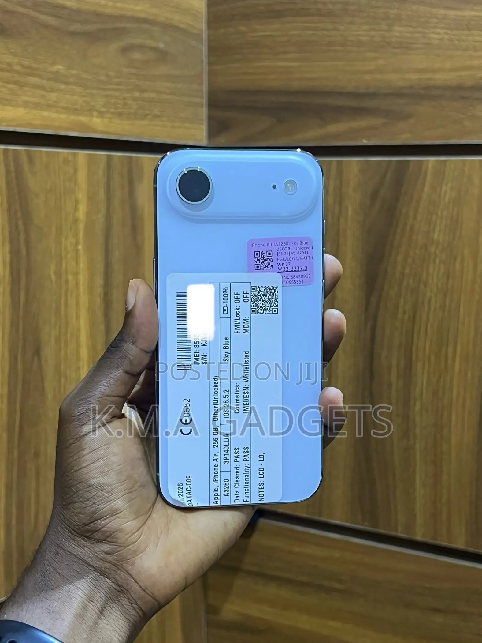 Apple iPhone Air 256 GB Blue