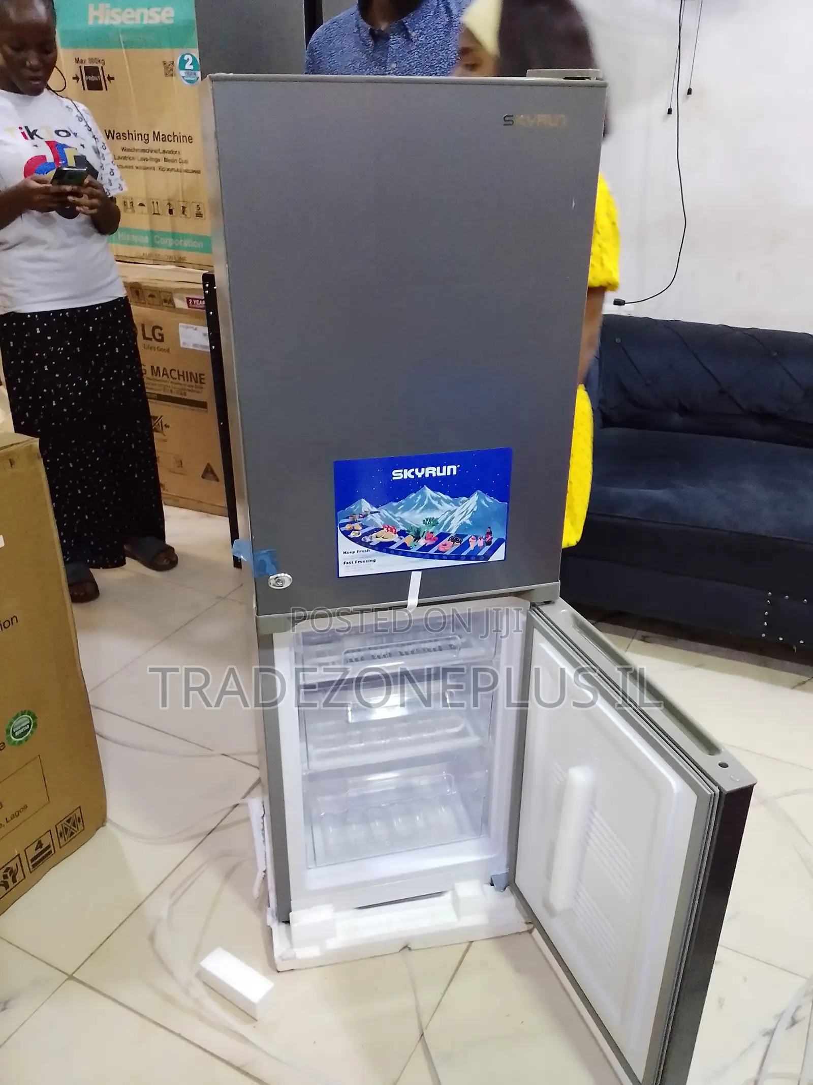Skyrun 170L Dual Storage Fridge for Daily Household Use