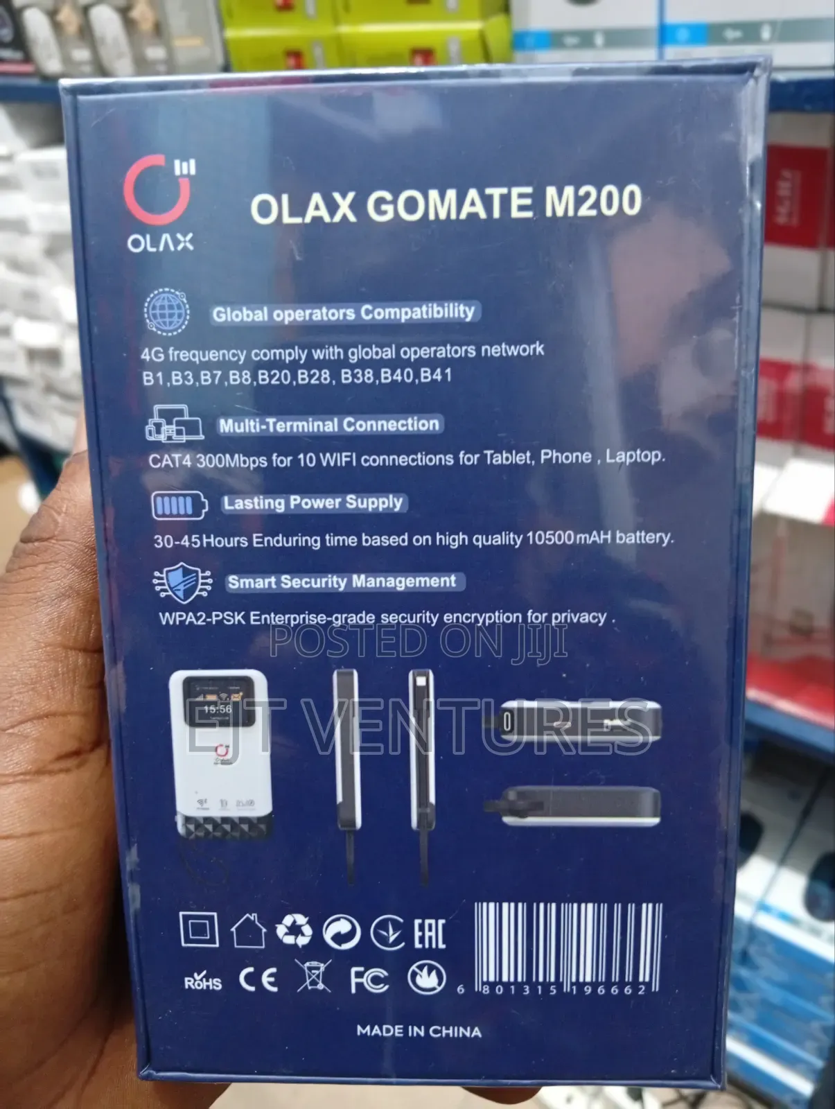 OLAX GOMATE M200 (Power Bank WiFi)