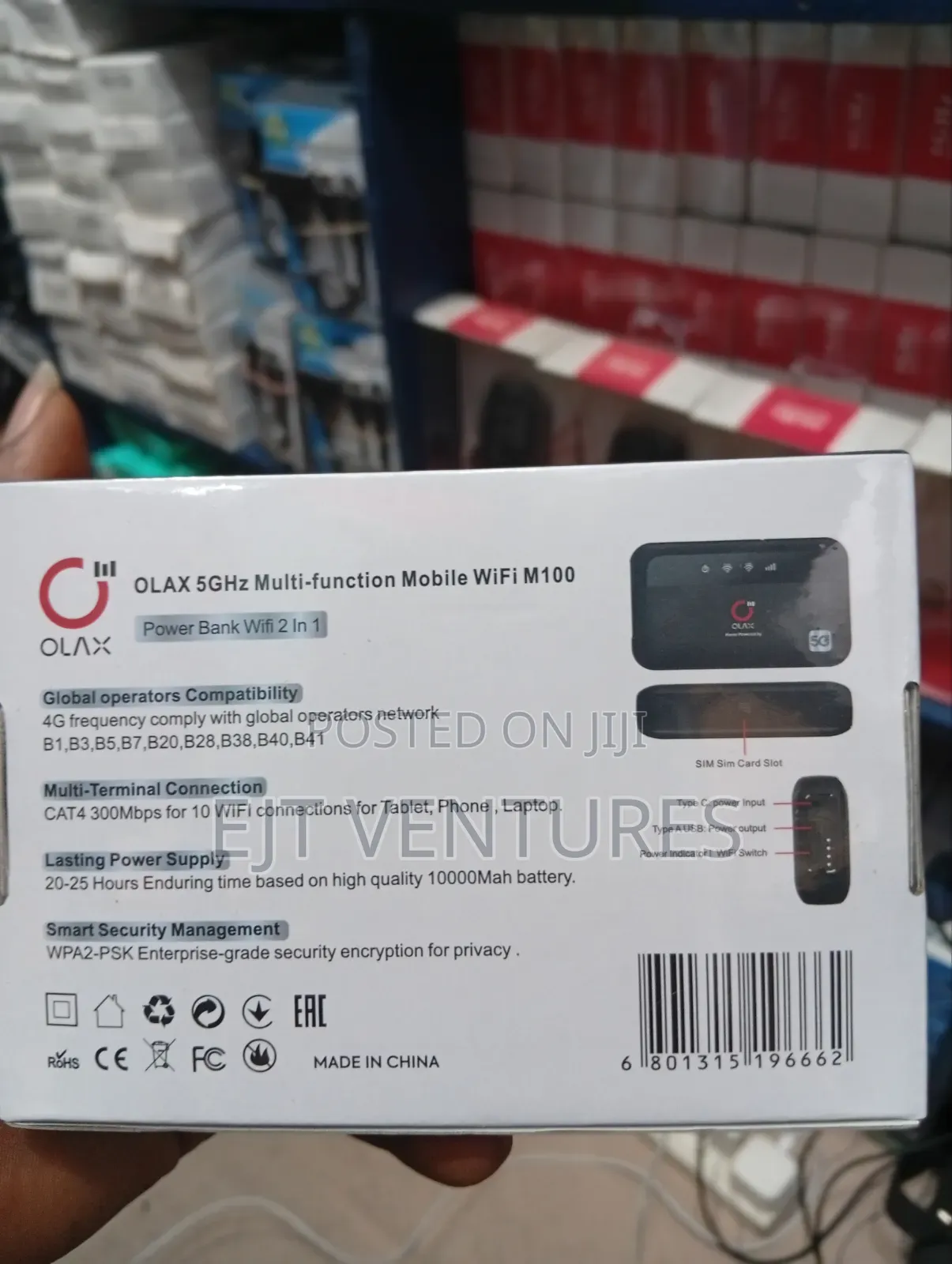 Olax 5ghz Multi Function Wi-Fi M100