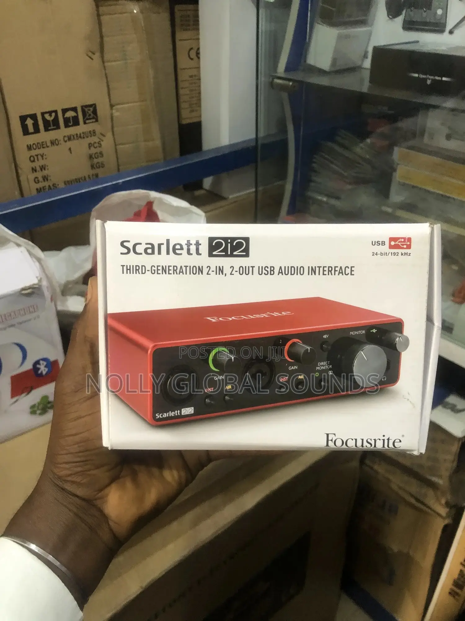 Focusrite Scarlet 2i2 Soundcard