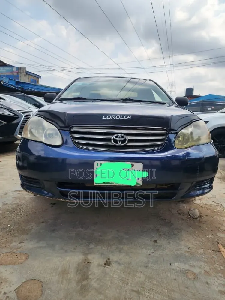 Toyota Corolla Sedan 2003 Blue