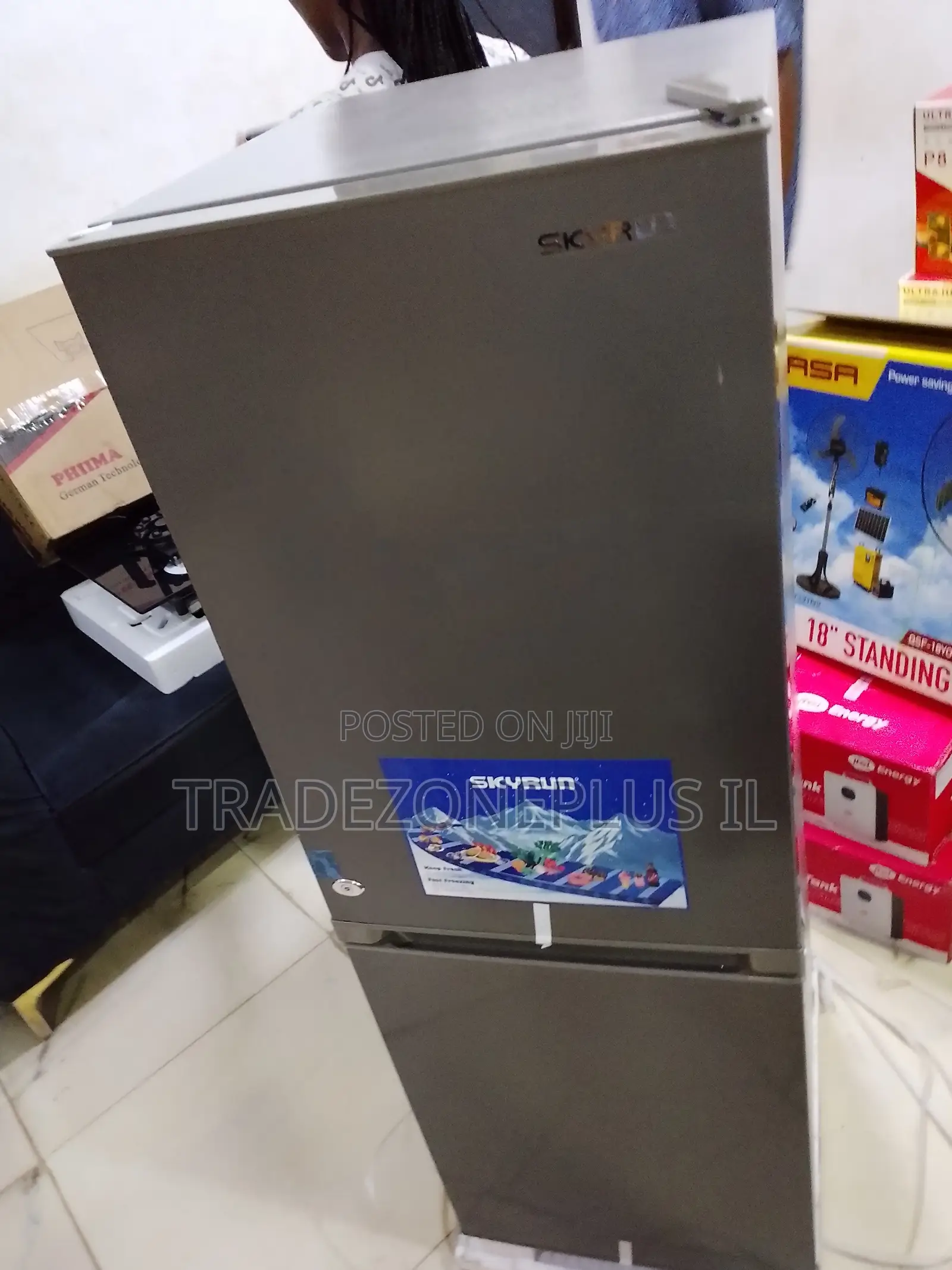 Skyrun BCD-170K Refrigerator for Family Grocery Storage