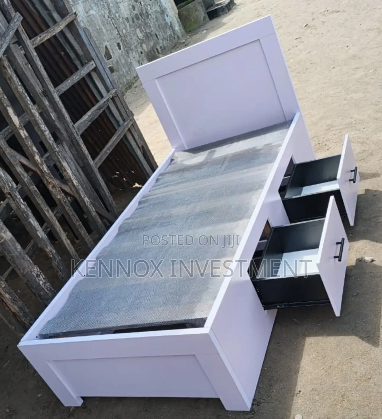 3ft by 6ft HDf Wooden Bedframe