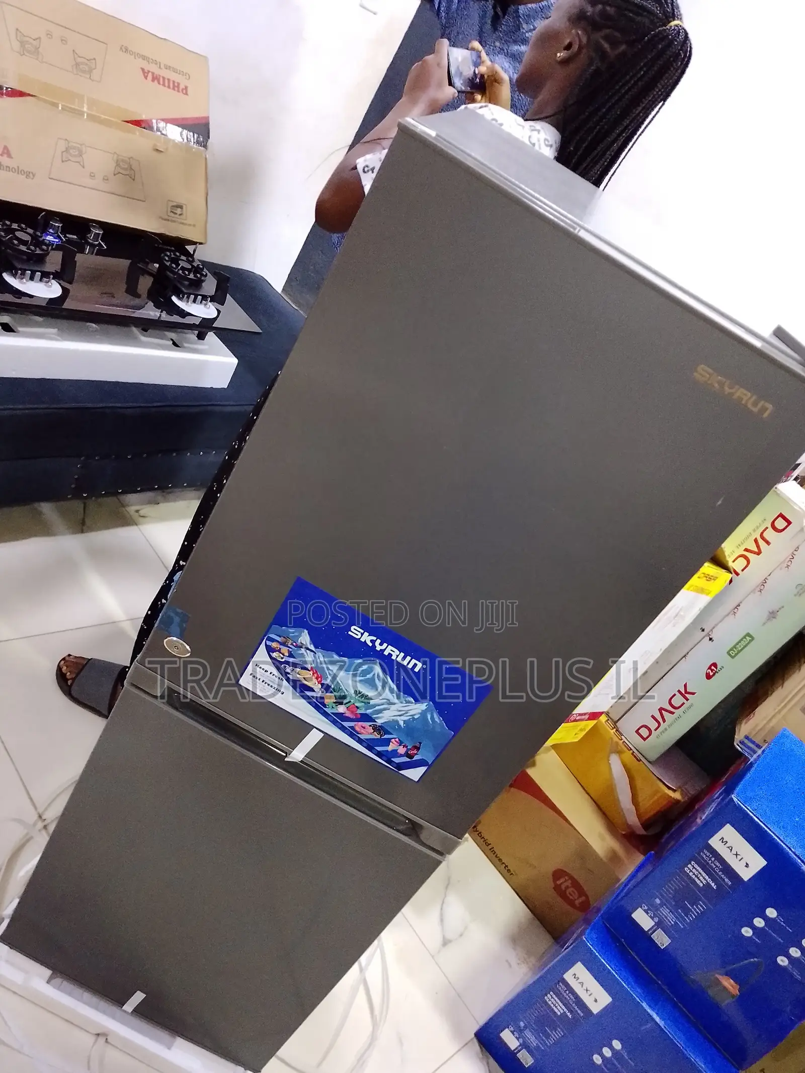 Bring Home a Skyrun 170L Double Compartment Refrigerator
