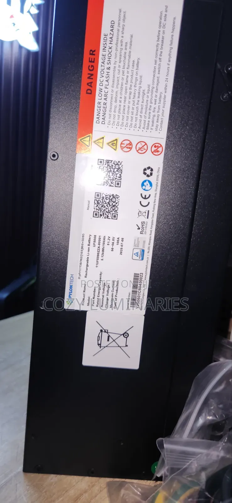 Pylontech 5kwh Lithium Ion Battery