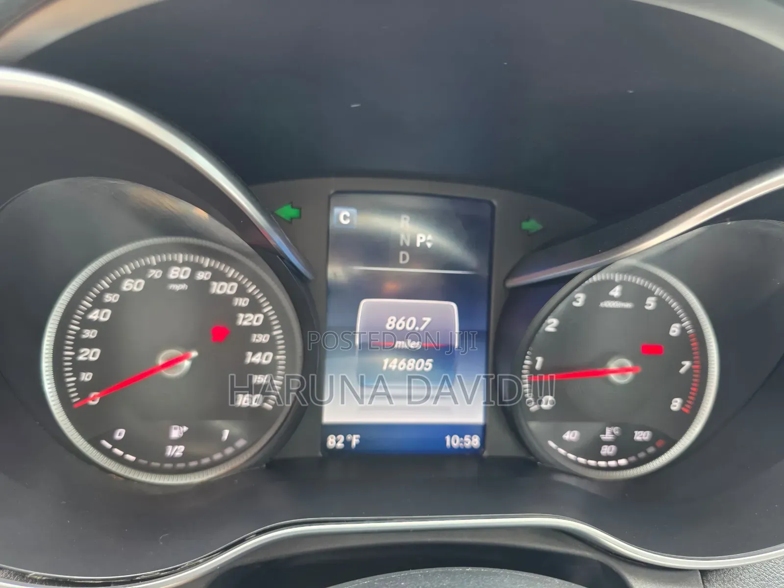 Mercedes-Benz C300 2016 Gray