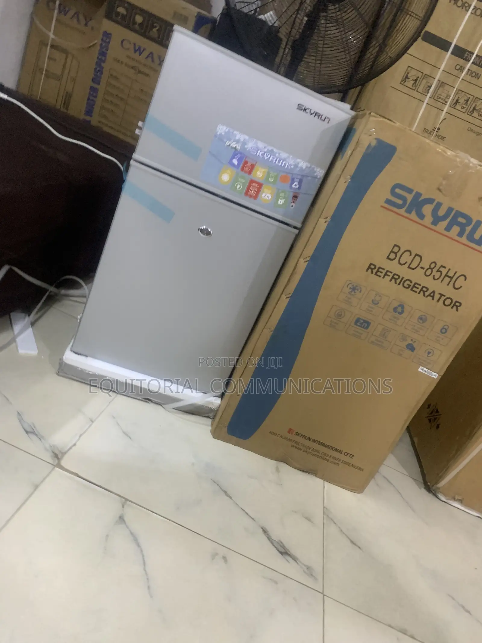 SKYRUN Double-Door 85L Refrigerator – Smart Cooling for Small Spaces