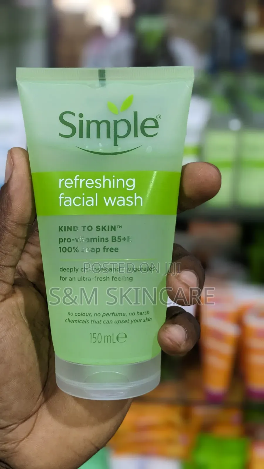 Simple Refreshing Facial Wash – 150ml