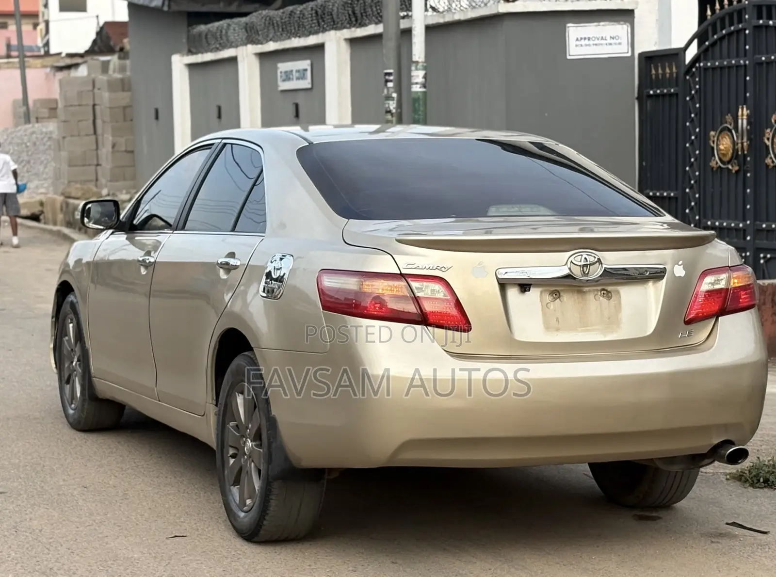 Toyota Camry 2008 Gold