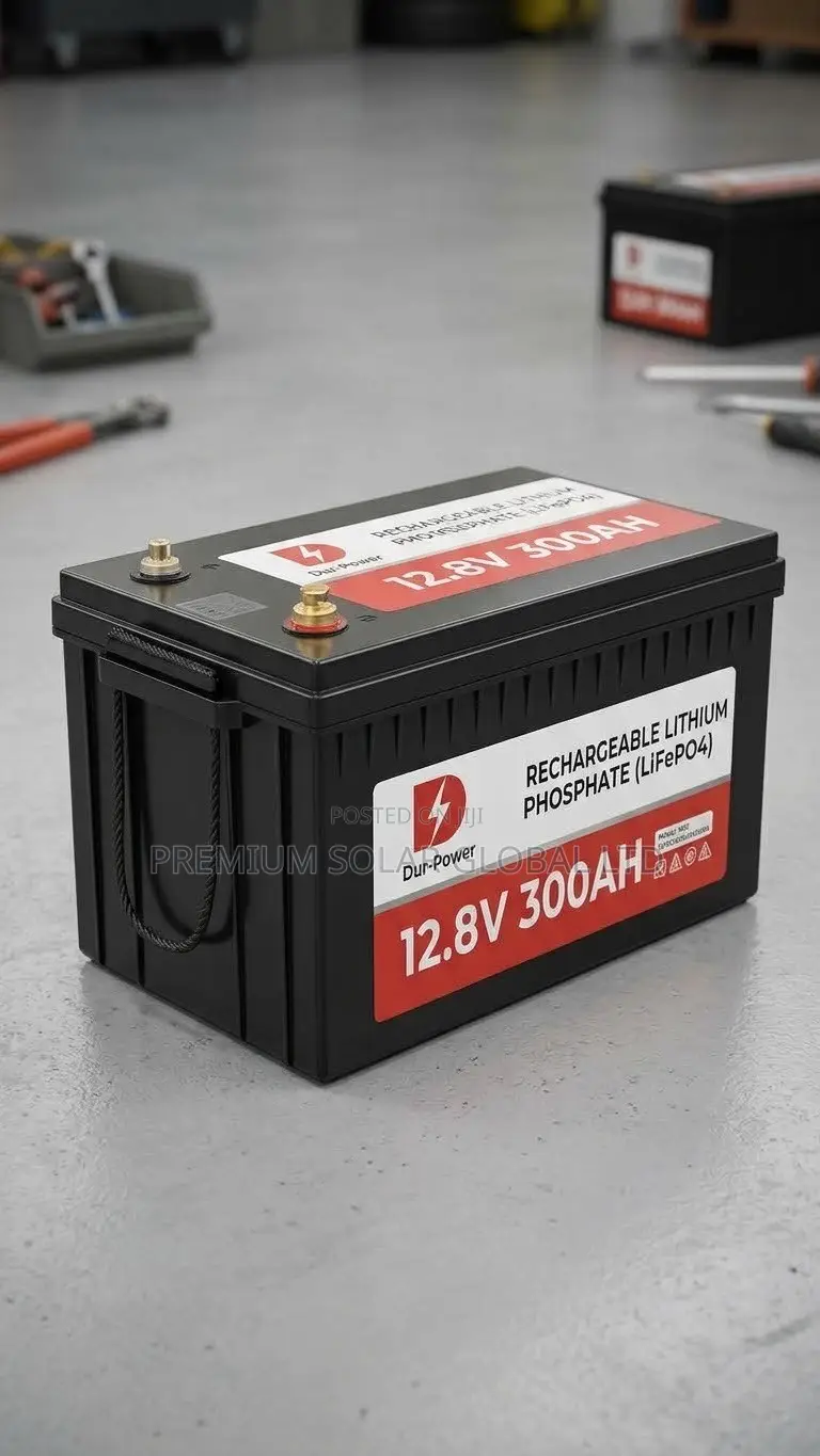 3.8kwh 300ah 12v Dur-Power Lithium Battery
