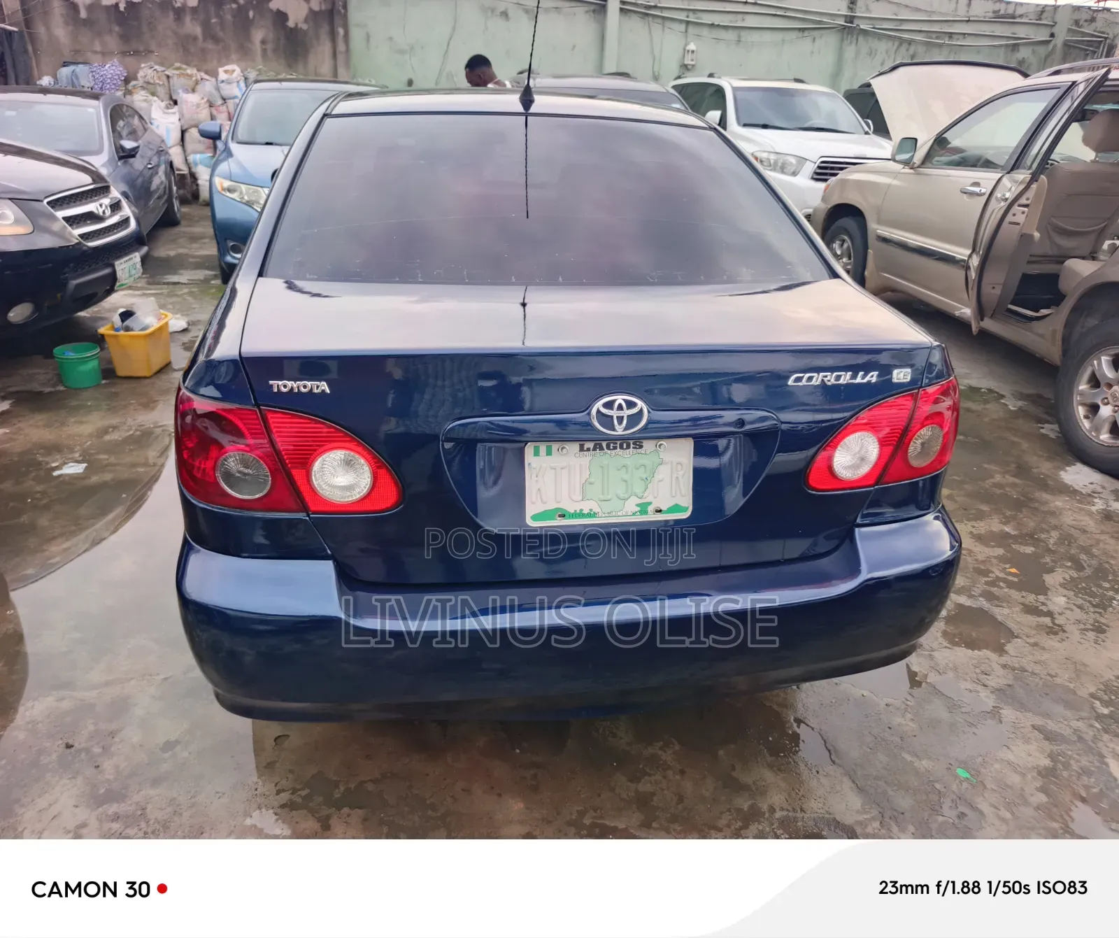 Toyota Corolla LE 2007 Blue