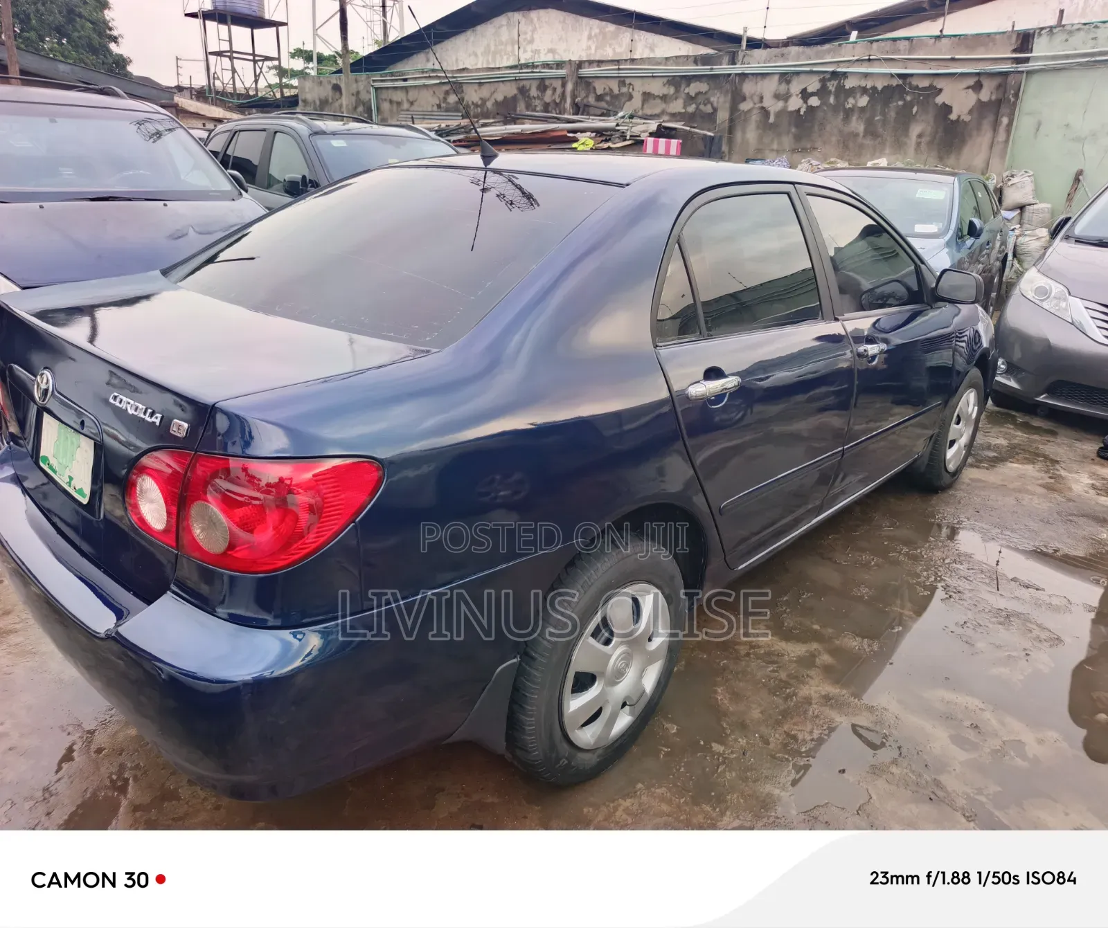 Toyota Corolla LE 2007 Blue
