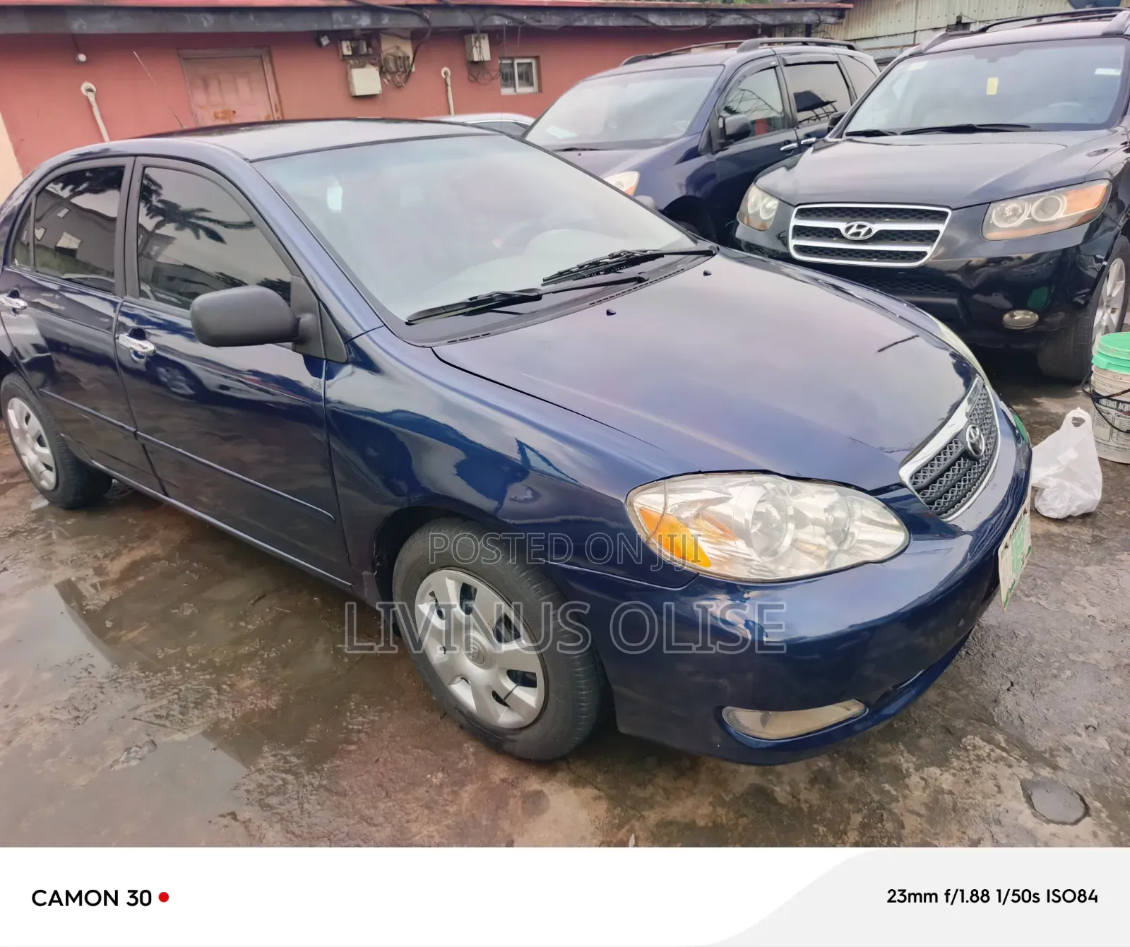 Toyota Corolla LE 2007 Blue