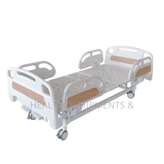 2 Crank Manual Hospital Bed – Adjustable Patient Bed