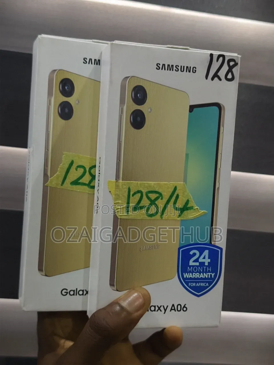 New Samsung Galaxy A06 128 GB Gold