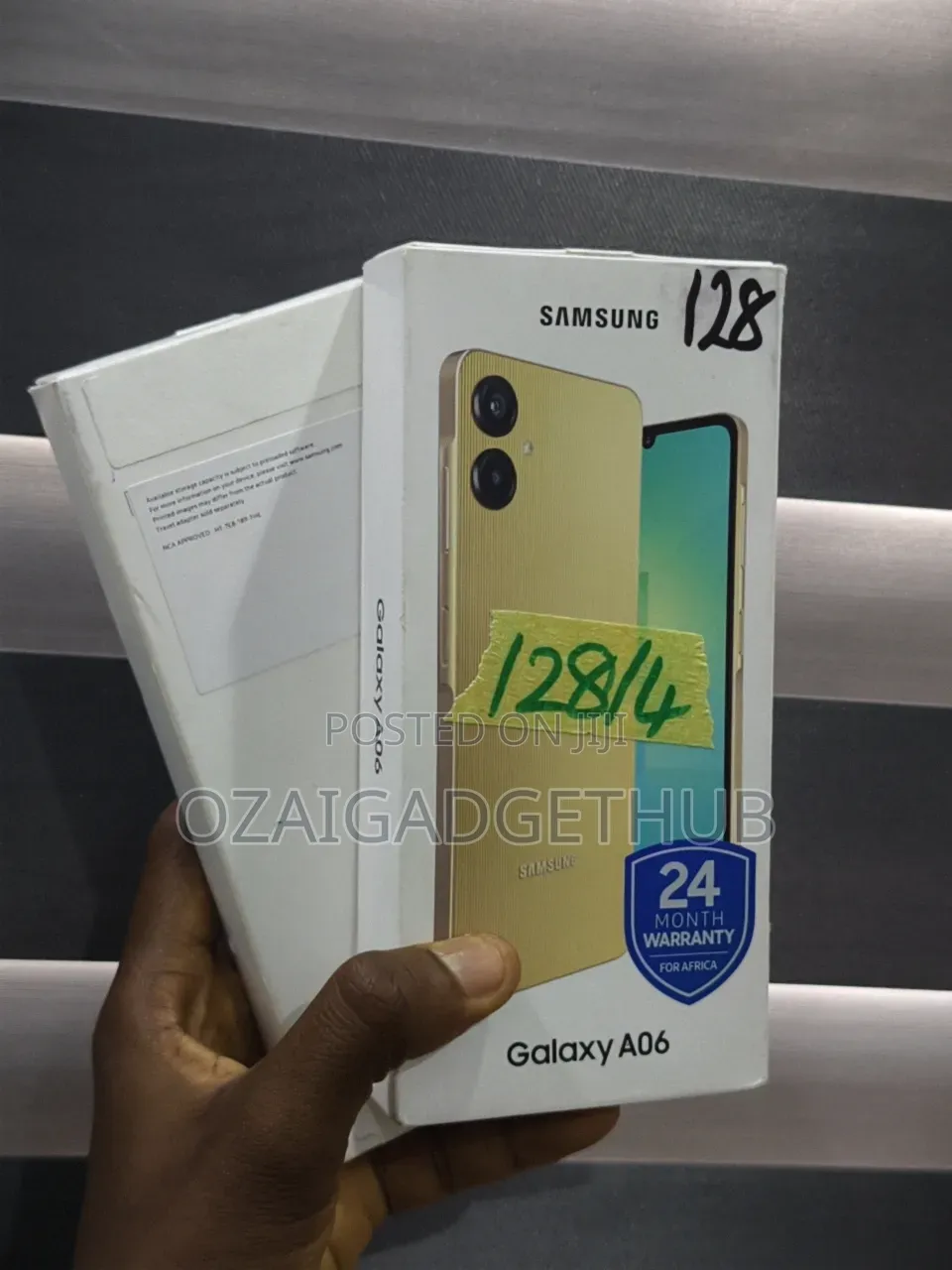 New Samsung Galaxy A06 128 GB Gold