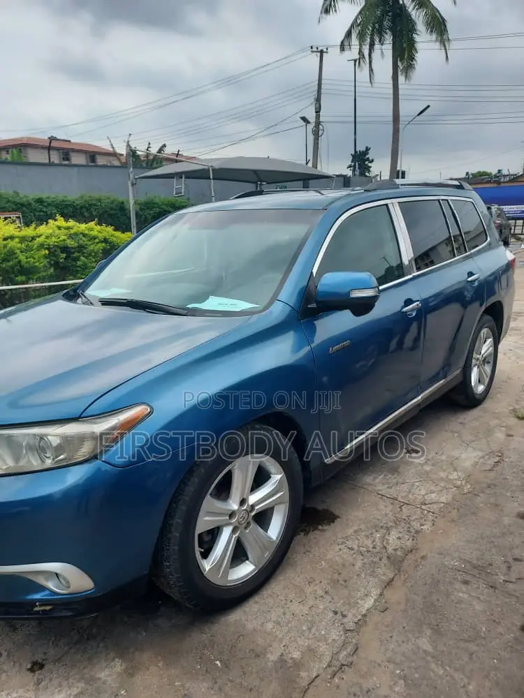 Toyota Highlander 2009 Blue